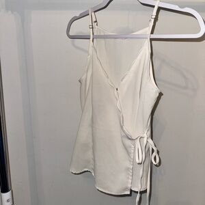 Miami Ivory Camisole with Side Tie